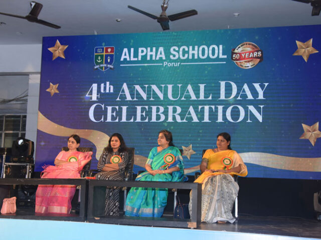 Alpha School CBSE, Porur – 4th Annual Day